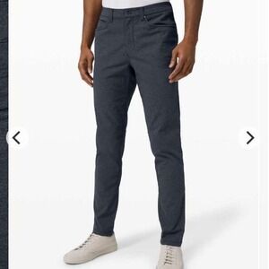 Lululemon Men's ABC Pant Slim Tech Canvas Deep Navy 32 M5983S